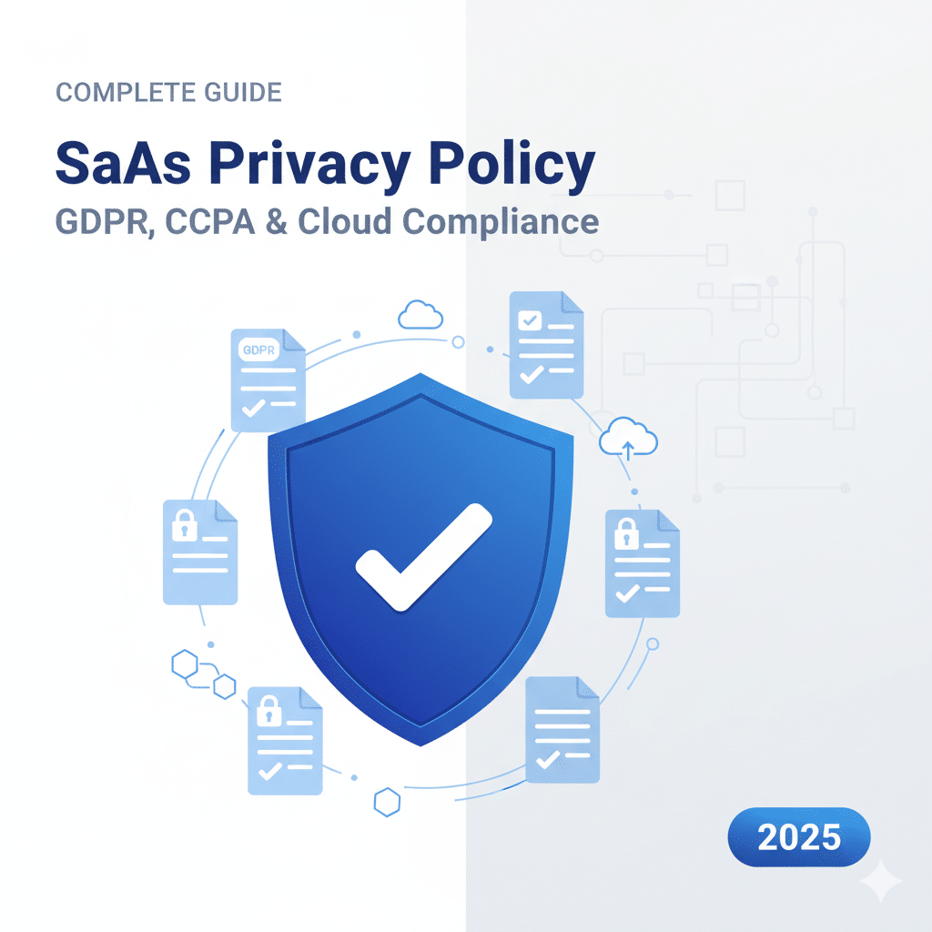 SaaS Privacy Policy Guide 2025 GDPR & CCPA Compliant